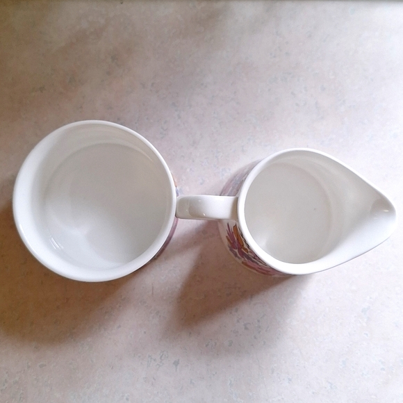 SALE!! ELIZABETHAN ENGLAND "Portobello" 60's Cream & Sugar china set - Picture 4 of 9